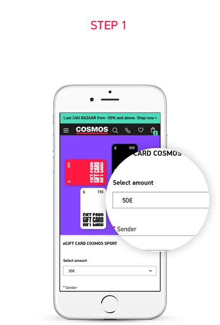 Cosmos Sport Giftcards